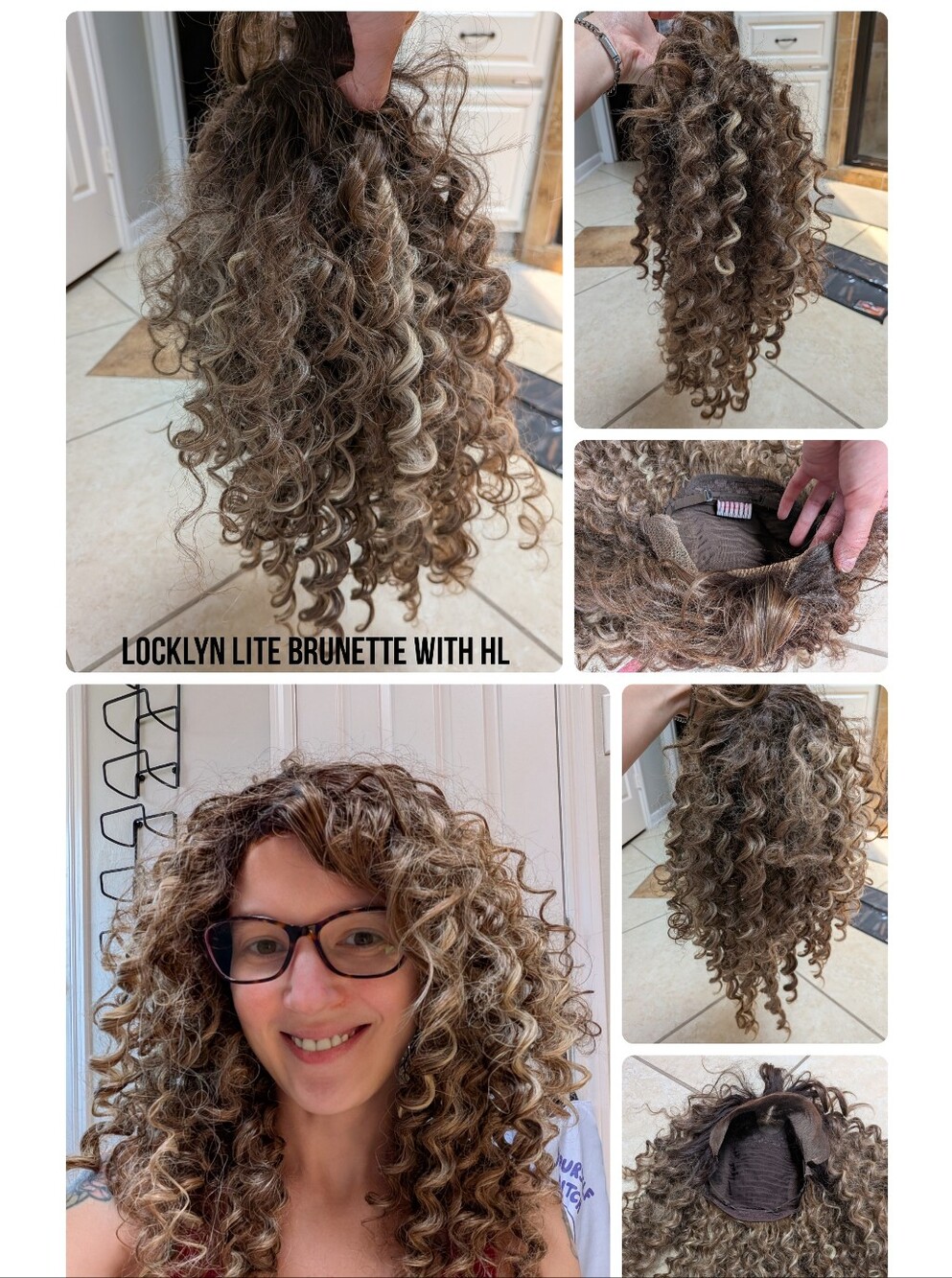 Chelsey Smith Crowns Locklyn Brunette with Highlights Petite Wig - Picture 3 of 4